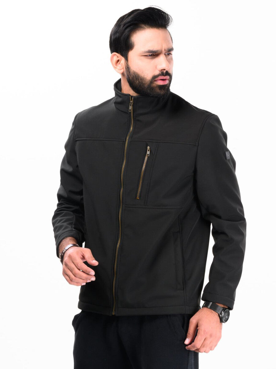 Mens black softshell on sale jacket