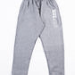 Men Grey Fleece Slim Joggers