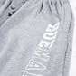 Men Grey Fleece Slim Joggers