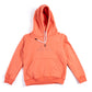 Kids Orange Fleece Pullover Hoodie