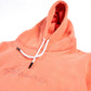 Kids Orange Fleece Pullover Hoodie